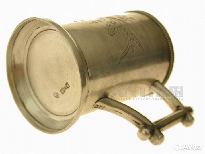 Серебряный стакан. 84 проба