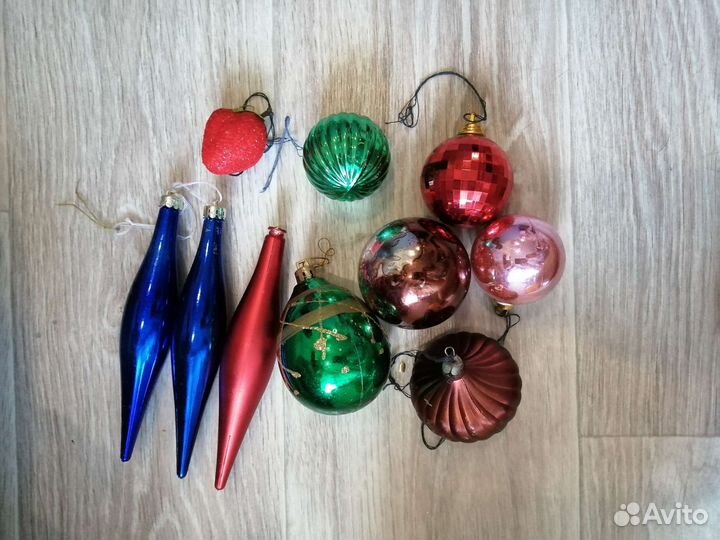 Ёлочные игрушки СССР