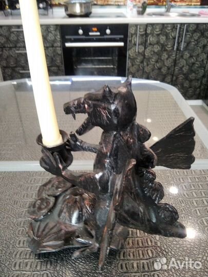 Дракончик.Подсвечник