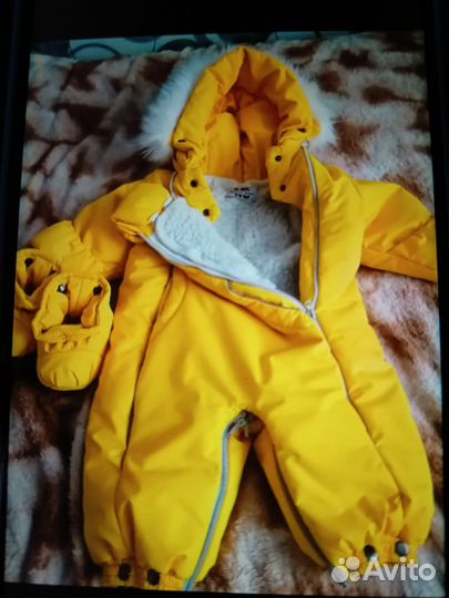 Комбинезон зима-осень на рост 62-74