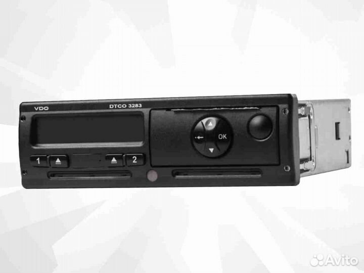 Тахограф Штрих М с скзи (нкм).С установкой