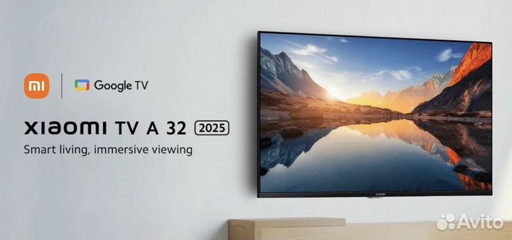 Телевизор ЖК 32 Xiaomi TV A32 2025 RU черный