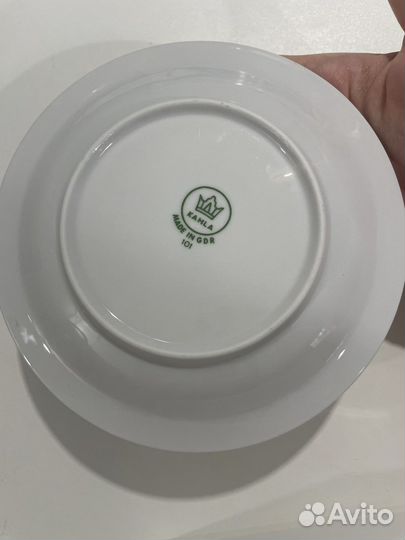 Пирожковая тарелка/блюдце kahla GDR