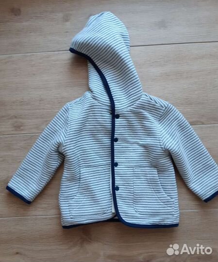 Джинсы, толстовка 68-74