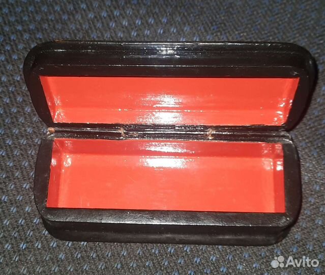 Шкатулка лаковая миниатюра Царевна Лягушка