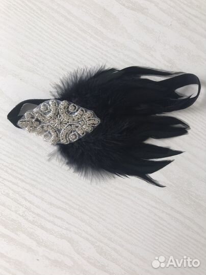 Повязка на голову в стиле Гэтсби