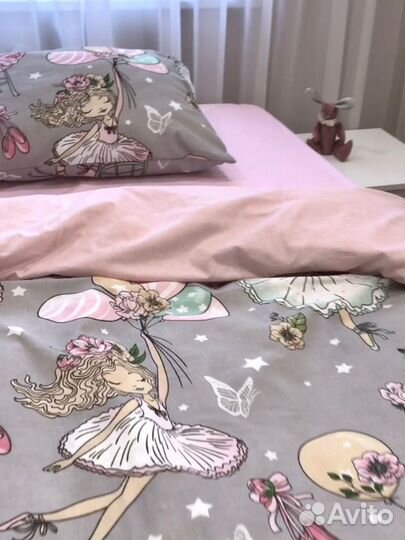 Детское постельное белье 1.5 бязь Новое