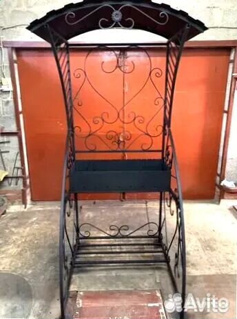 Мангал С печкой под казан