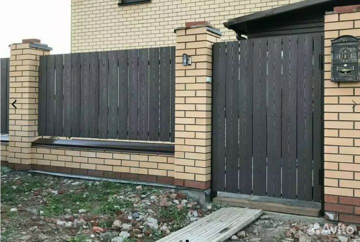 Заборная доска из дпк В ассортименте