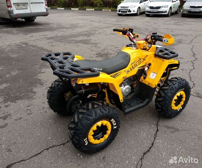 Квадроцикл Motoland Wild X 125 желтый