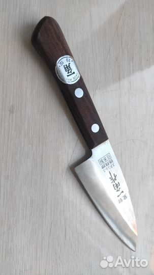 Нож деба / сантоку оригинал Япония 21/10см с пилой