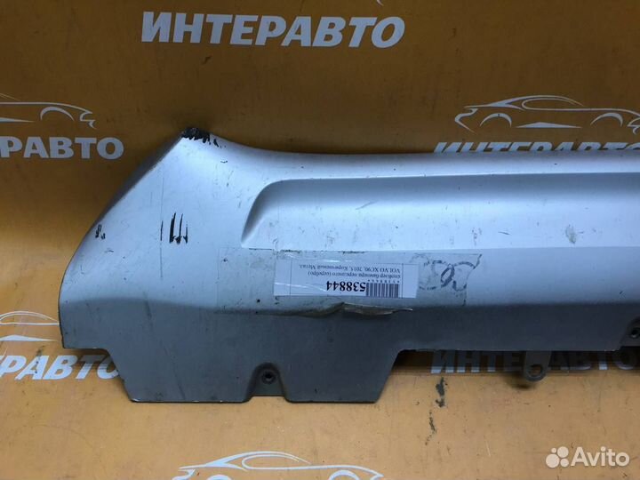 Юбка переднего бампера volvo XC90