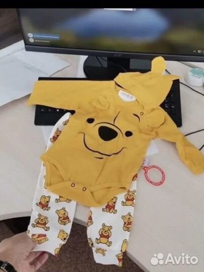 Вещи пакетом для девочки 6/9 мес