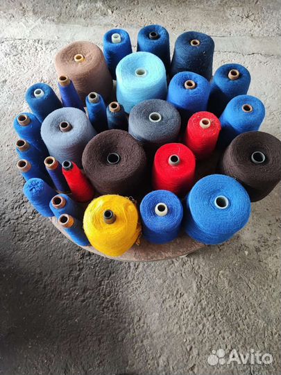 Пряжа в бобинах