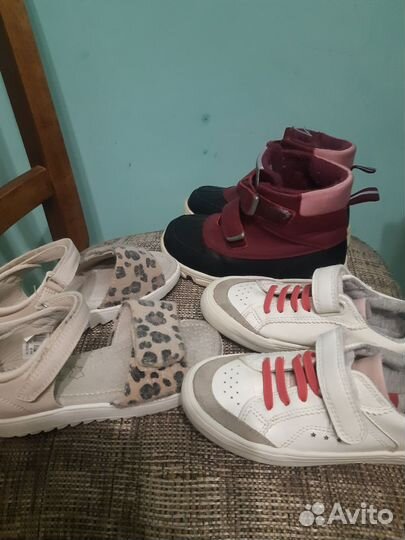 Детская обувь для девочек пакетом