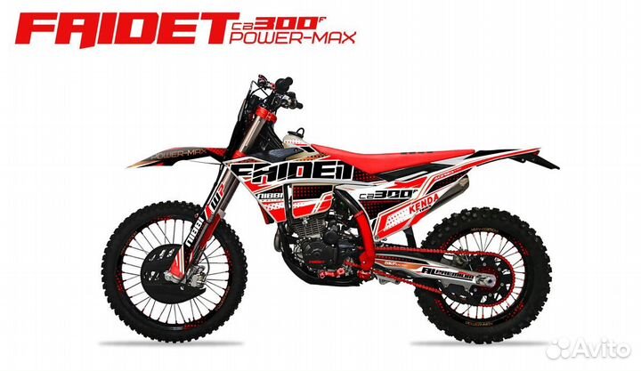 Кроссовый мотоцикл faidet CB300F power-MAX