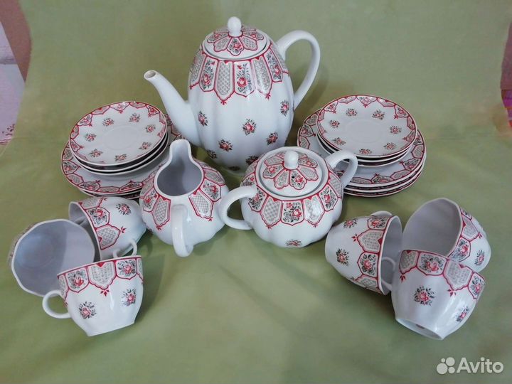 Сервиз кофейный лфз 21 предмет