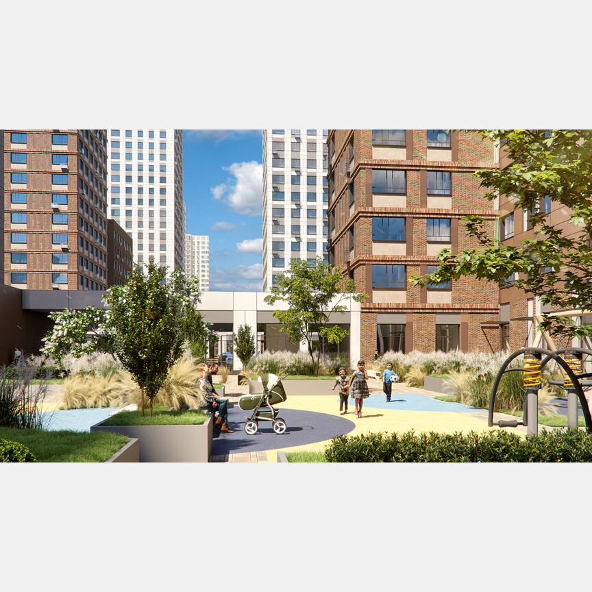 1-к. квартира, 38,5 м², 16/25 эт.