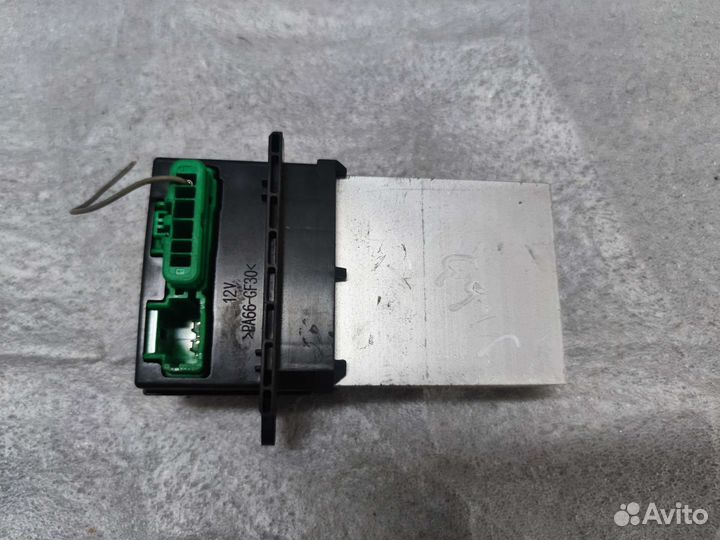 Резистор нагнетателя воздушный Nissan note