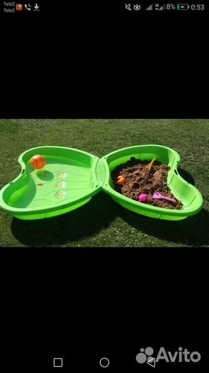 Песочница крыло бабочки новая