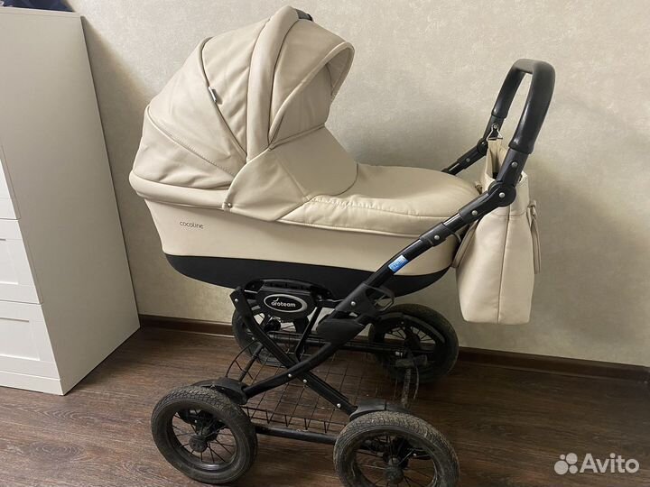 Коляска aroteam cocoline 2в1 экокожа