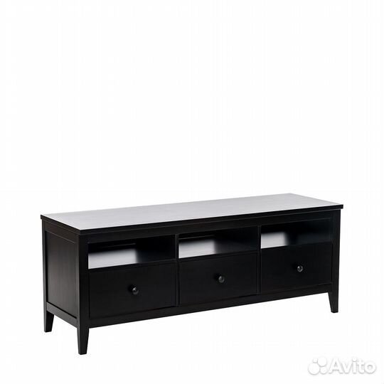 Тумба под тв чёрная Leset Мира 03