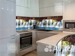 Кухонный фартук из пластика