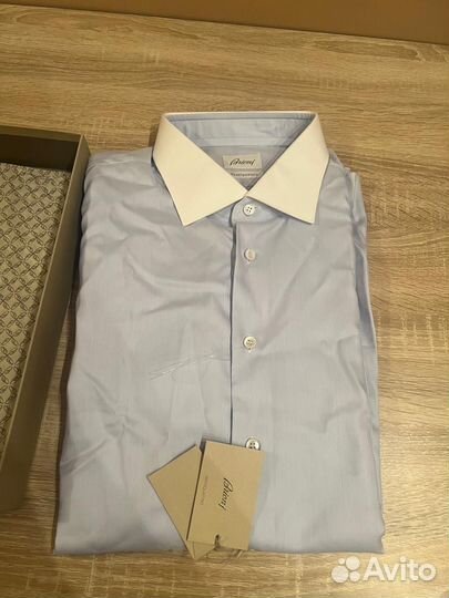 Рубашка мужская Brioni разм.60, воротник 48