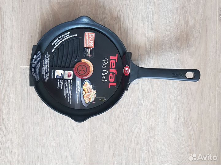 Сковорода гриль tefal на 26 см круглая