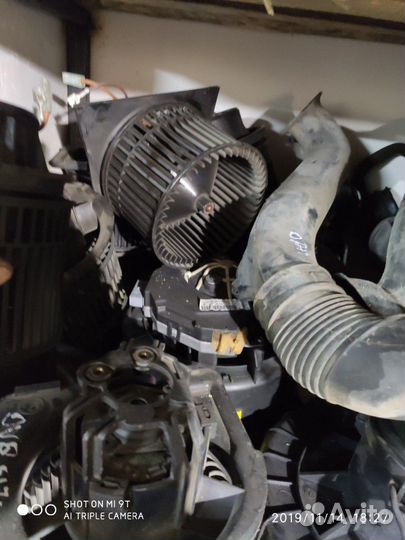 Мотор печки опель