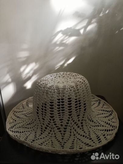 Шляпа кружевная
