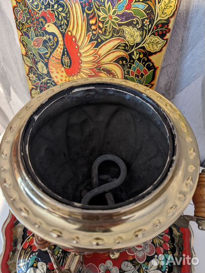 Самовар хохлома