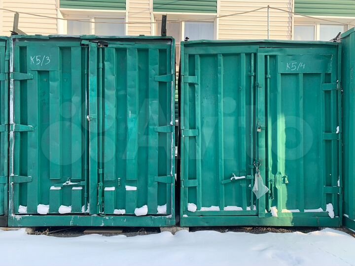 Надёжный склад для хранения вещей, 5 м²