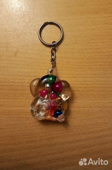 Брелок Слон из 90-х с жидкостью