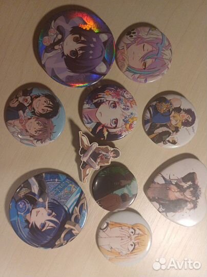 Значки аниме