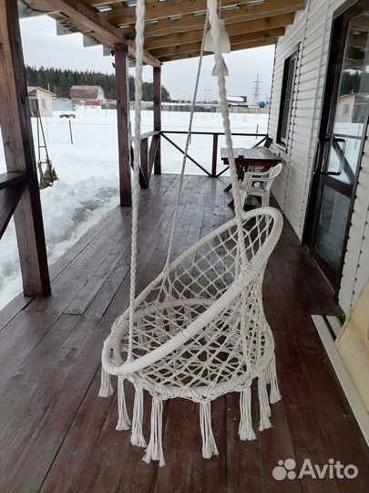 Подвесные качели гамак