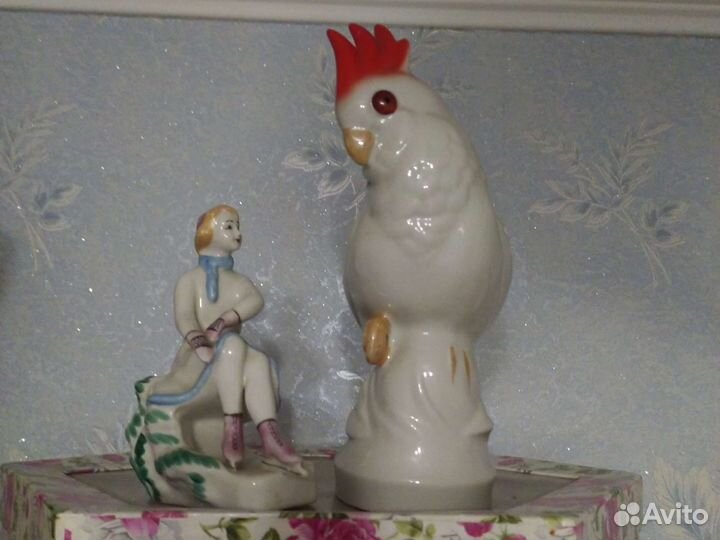 Фарфоровые статуэтки времён СССР