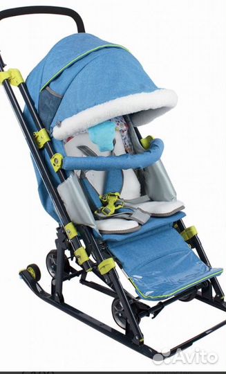 Коляска санки