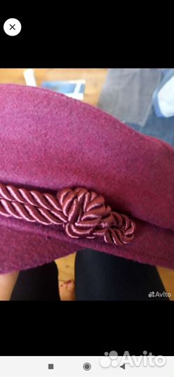 Кепка бордовая, 56р