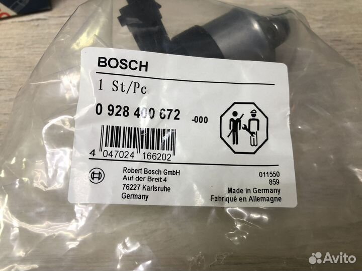 Регулятор давления топлива Cummins 2.8 Bosch