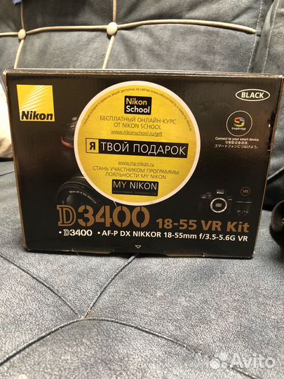 Зеркальный фотоаппарат nikon d3400