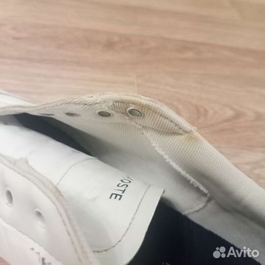 Слипоны lacoste мужские