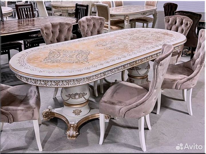 Круглый стол раздвижной