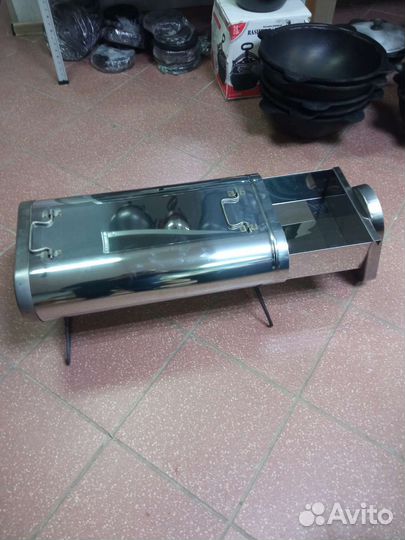 Походная печь - торпеда большая