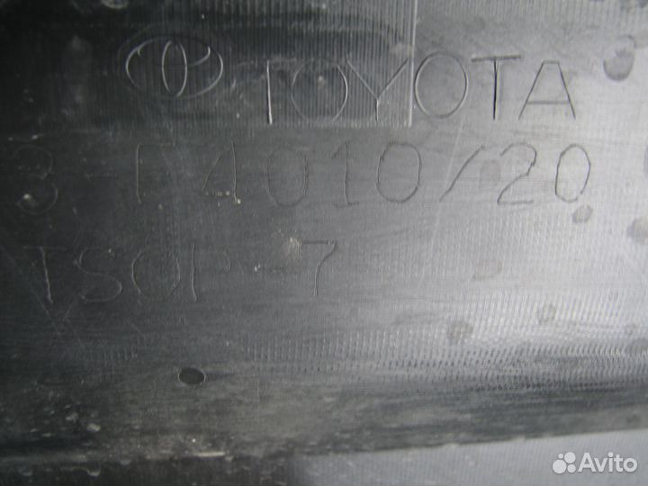 Toyota CH-R юбка заднего бампера усилитель 2018+