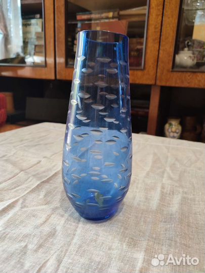 Ваза цветное стекло