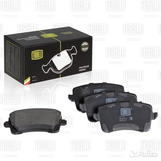 Колодки тормозн Audi Q5 08- диск зад PF 1811