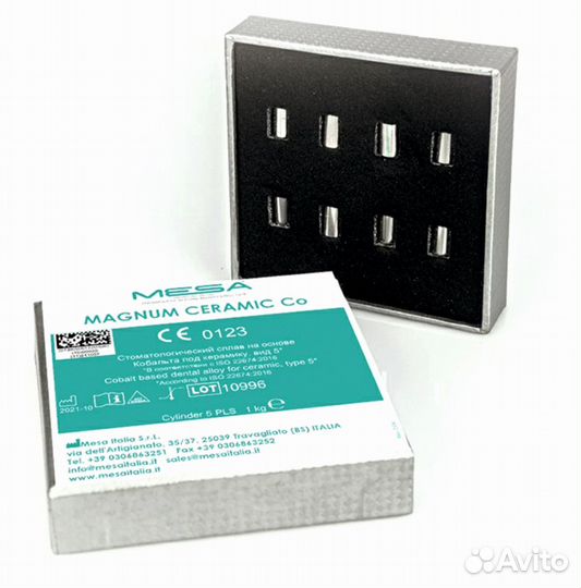 Зуботexничeский cплав Mеsа для керaмики (5 типа)
