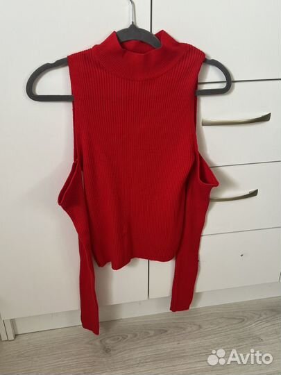 Кофта женская красная 40