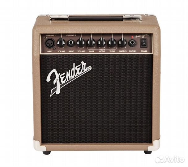 Комбоусилитель Fender acoustasonic 15 comb